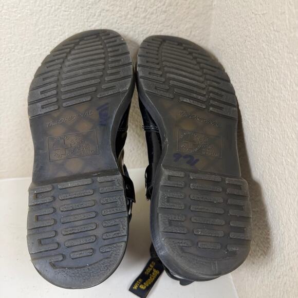 Dr. Martens Wincox Smooth Leather Buckle Boots - Black Mens 9 - Women’s 10 - Picture 7 of 8